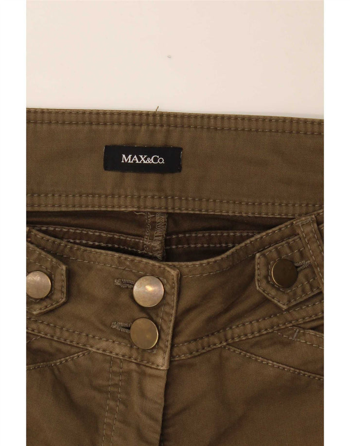 Max&Co. Dame Bootcut Casual Bukser W32 L32 Khaki