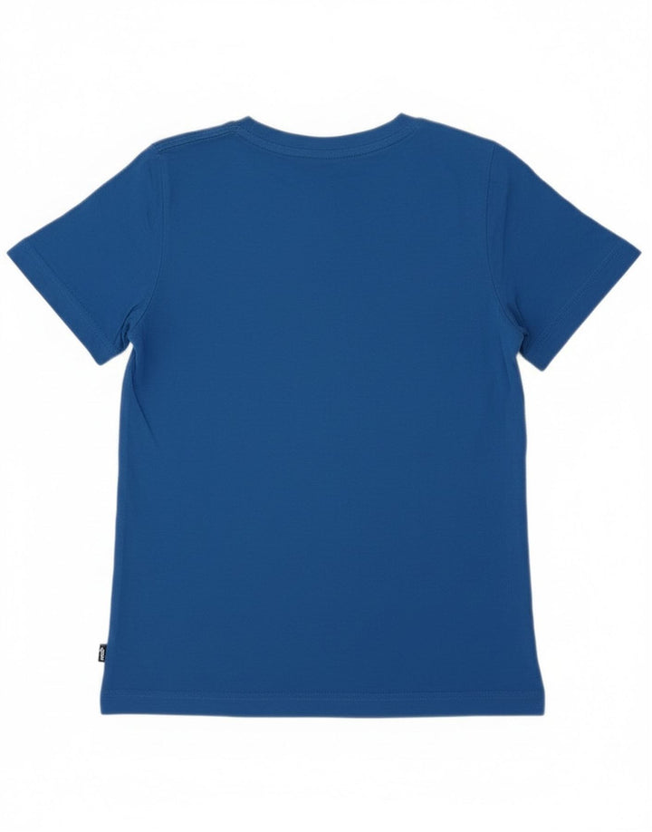 Puma Boys Grafisk T-Shirt Top 11-12 År Blå