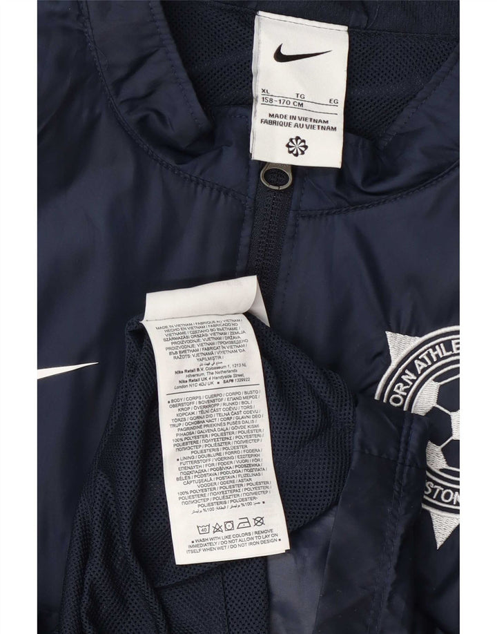 Nike Boys træningsdragt topjakke 13-14 år XL marineblå