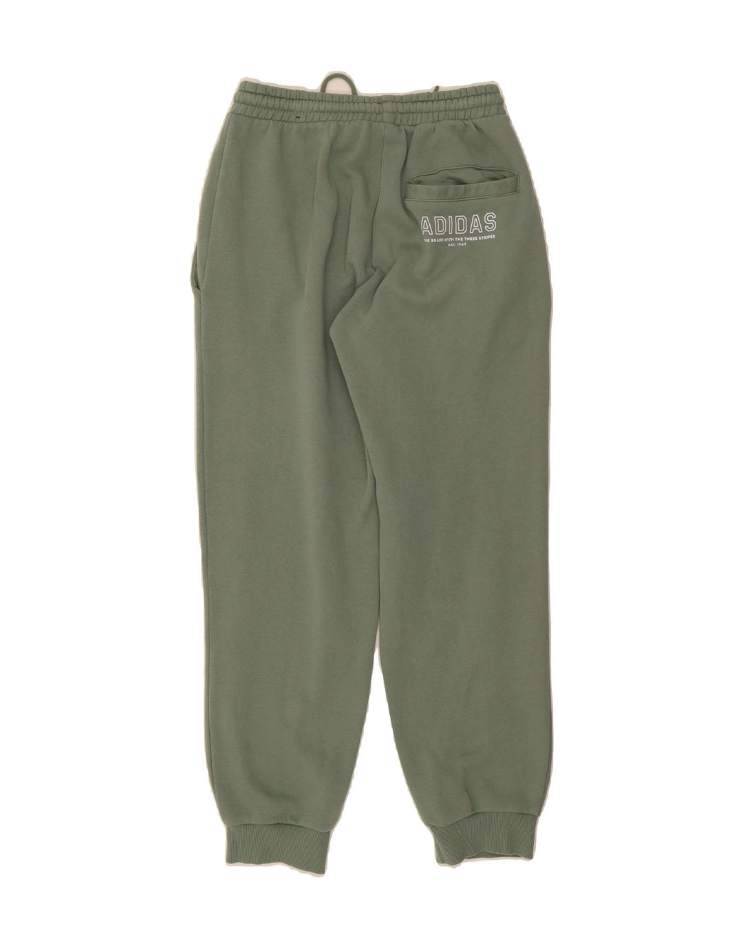 ADIDAS Womens Tracksuit Trousers Joggers Small  Green Cotton Vintage Adidas and Second-Hand Adidas from Messina Hembry 