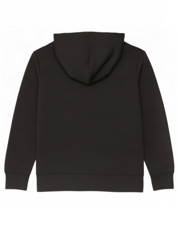Jordan Boys Dri Fit grafisk hættetrøjetrøje 12-13 år Stor sort polyester