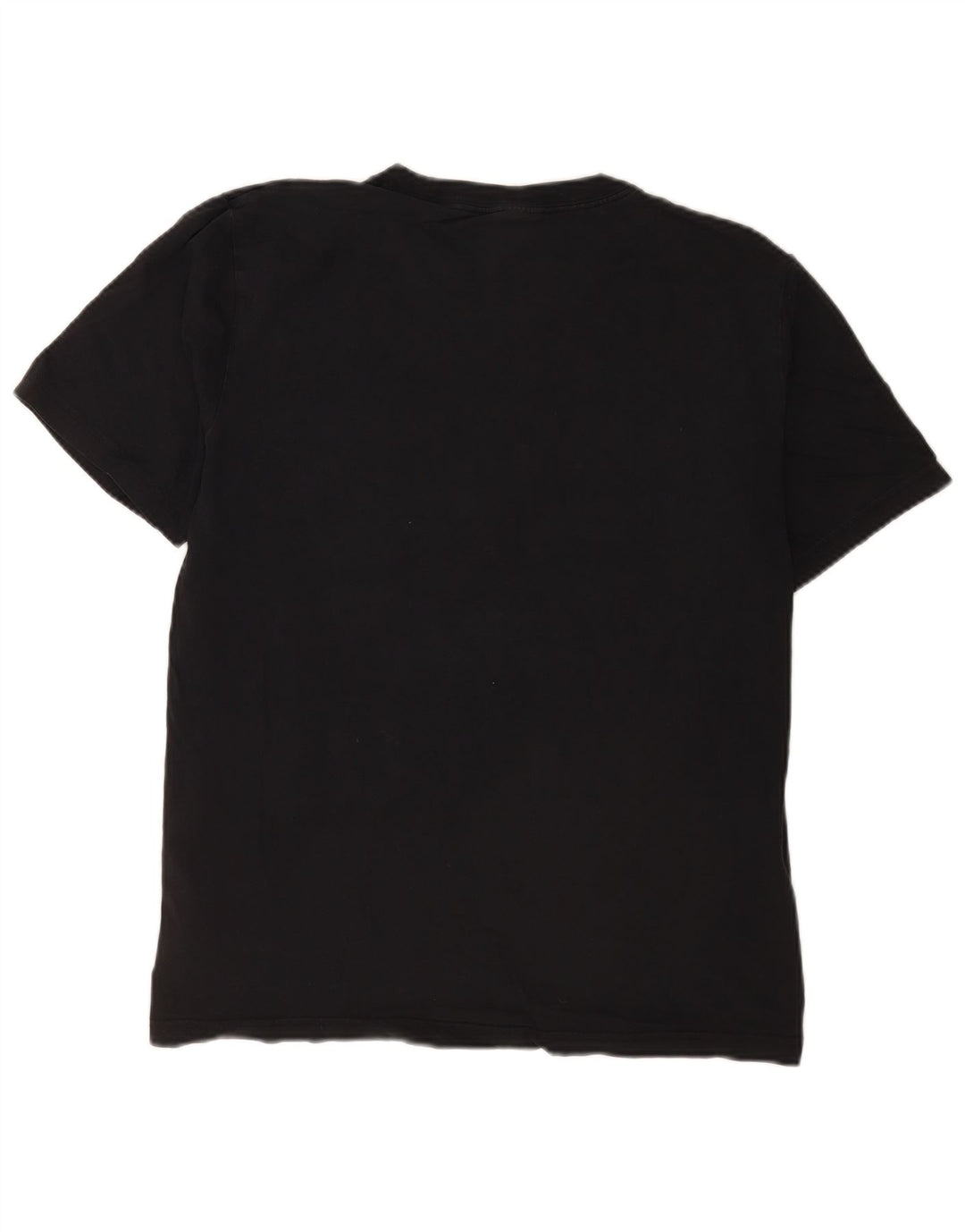 Nike grafisk T-shirt top til mænd, stor sort farveblok bomuld