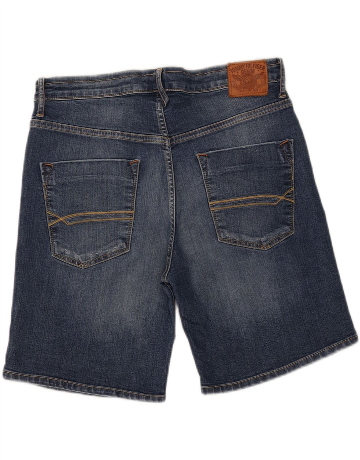 TOMMY HILFIGER Womens Denim Shorts W27 Small  Blue Vintage Tommy Hilfiger and Second-Hand Tommy Hilfiger from Messina Hembry 