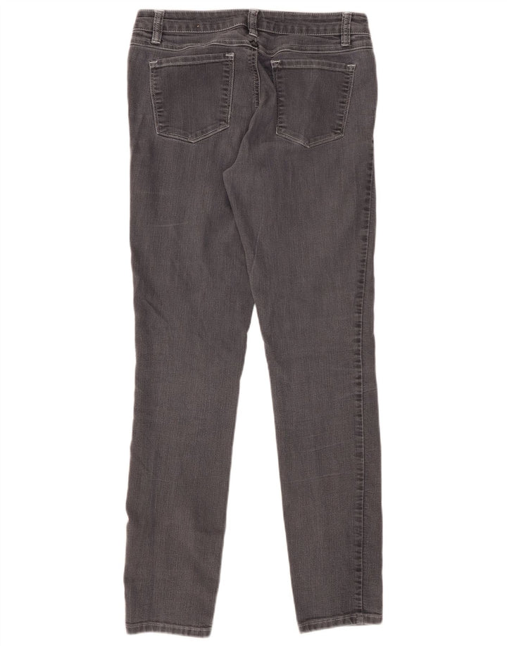 PRANA Dame Mid Rise Skinny Jeans US 2 XS W26 L31 Grå Bomuld