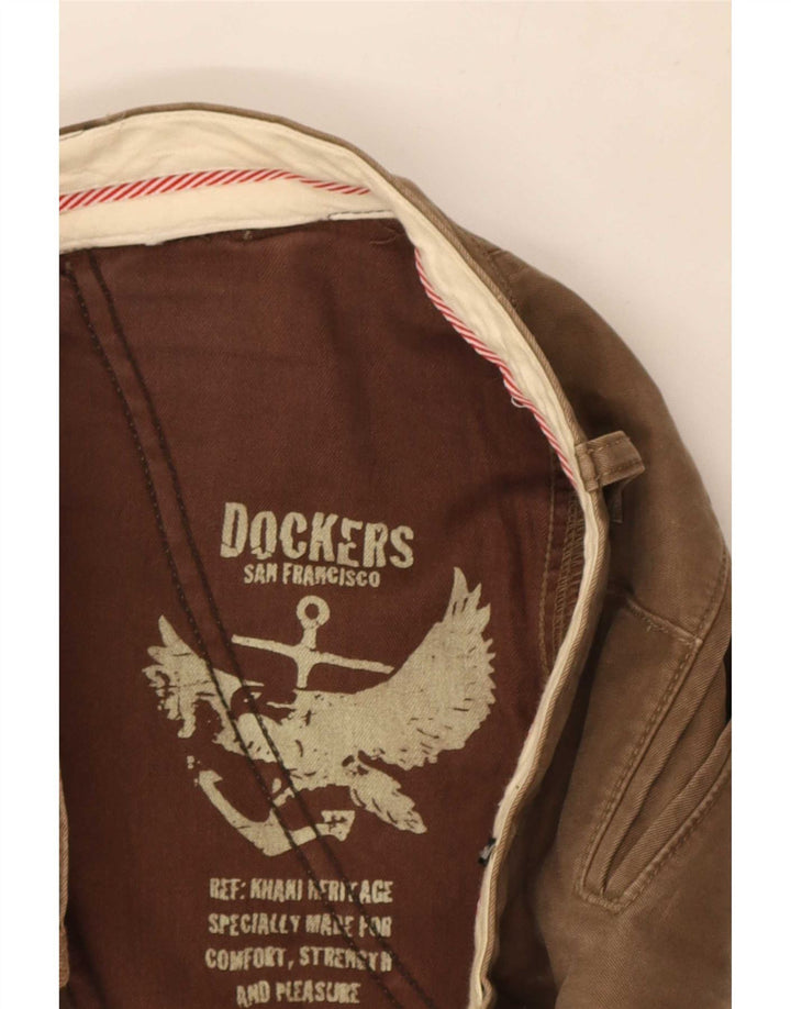 Dockers Straight Chino-bukser til mænd W30 L30 Beige