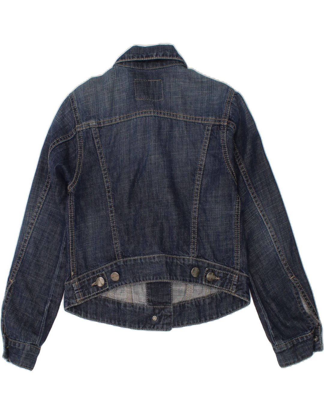 GAS Girls Denim Jacket 7-8 Years Blue Cotton Vintage Gas and Second-Hand Gas from Messina Hembry 