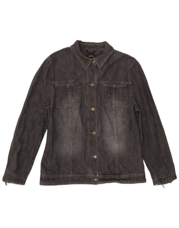 HIRSCH Dame denimjakke EU 44 XL Grå