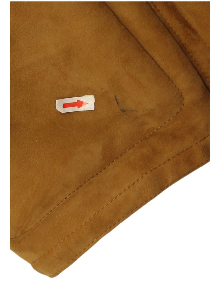 Vintage Herre Shearling Jacket IT 52 XL Brun