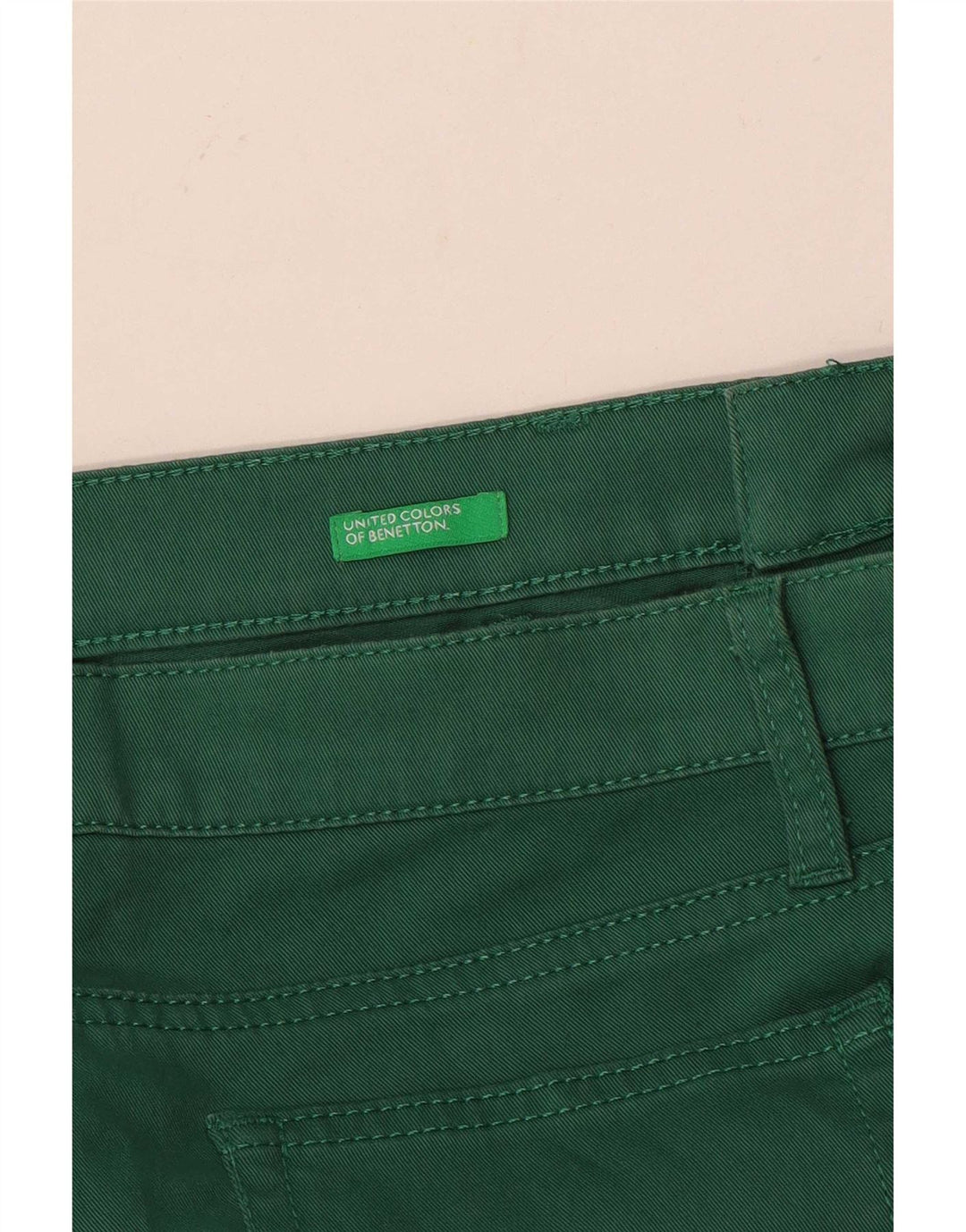 Benetton Dame Flare Casual Bukser W30 L33 Grøn