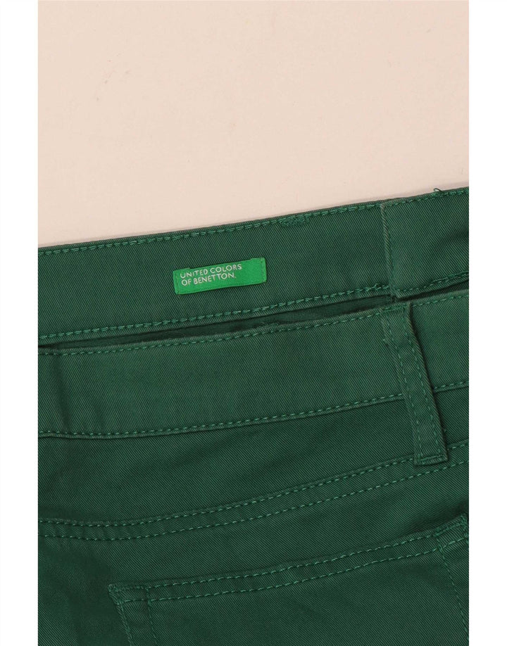 Benetton Dame Flare Casual Bukser W30 L33 Grøn