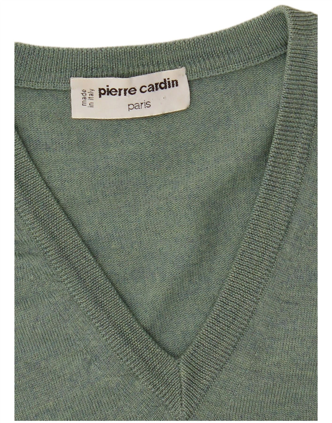 Pierre Cardin Herre V-hals sweater Medium Grøn