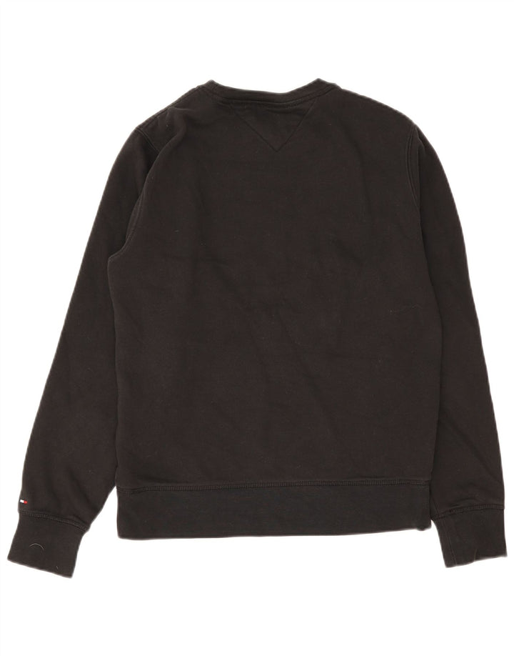 Tommy Hilfiger Herre Grafisk Sweatshirt Jumper Lille Sort