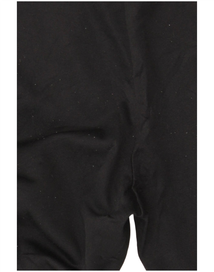 Nike Capri træningsdragtbukser til kvinder US 8/10 Medium Black Polyester