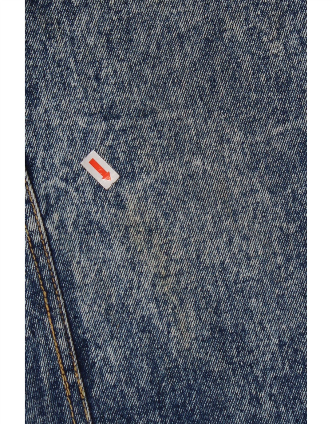 VINTAGE Dame Denim Nederdel W32 Large Blue