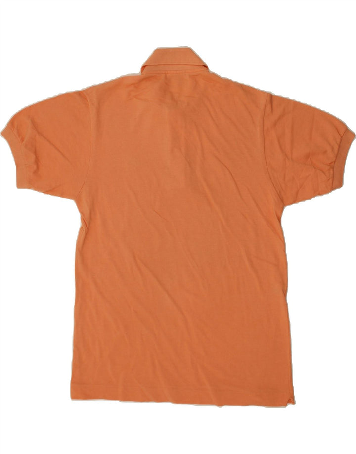 LACOSTE Mens Polo Shirt Size 3 Small Orange Cotton Vintage Lacoste and Second-Hand Lacoste from Messina Hembry 