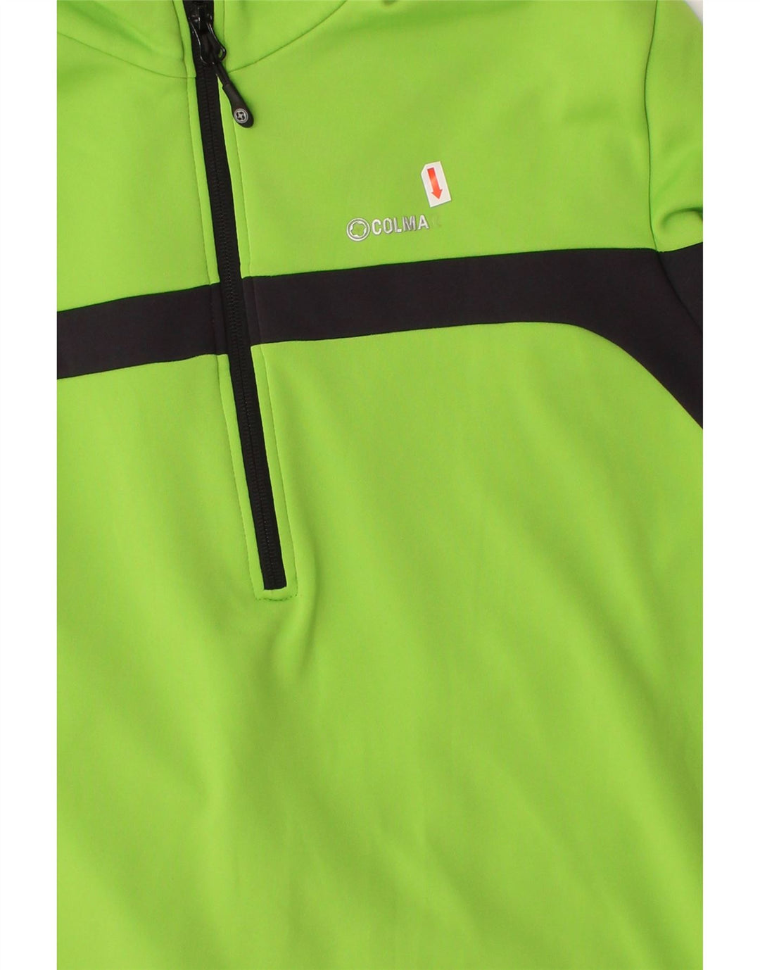 COLMAR Mens Graphic Pullover Tracksuit Top Large Green Colourblock Vintage Colmar and Second-Hand Colmar from Messina Hembry 