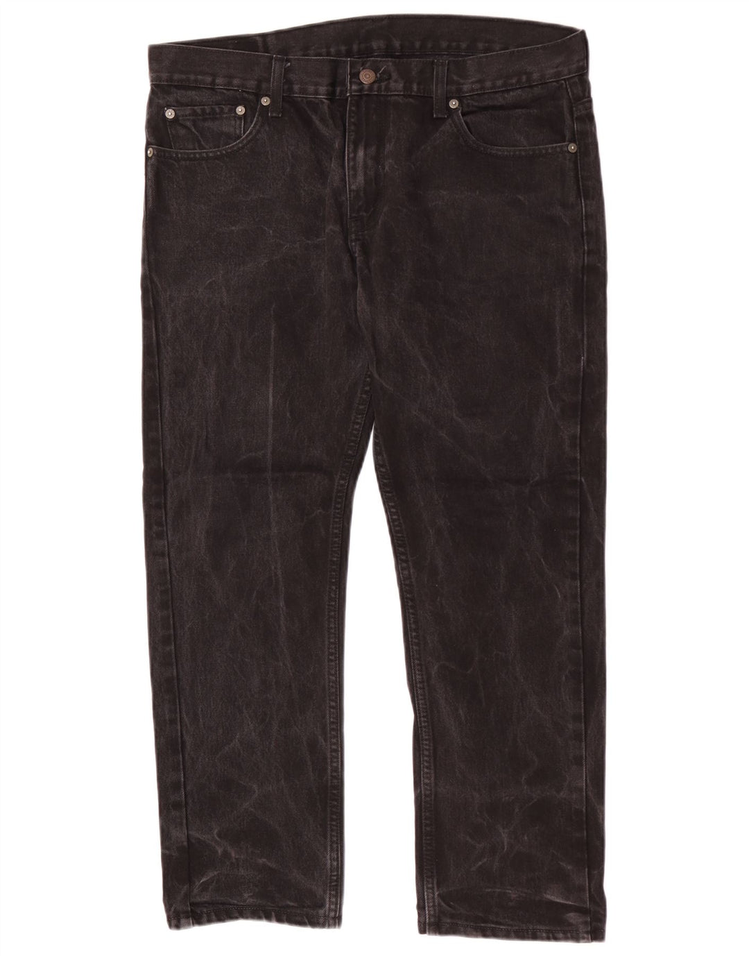 Levi's Herre 511 Slim Tapered Jeans W36 L28 Sort bomuld
