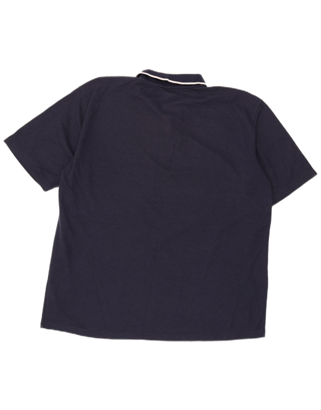 Umbro Herre Polo Shirt 2XL Navy Blue Polyester