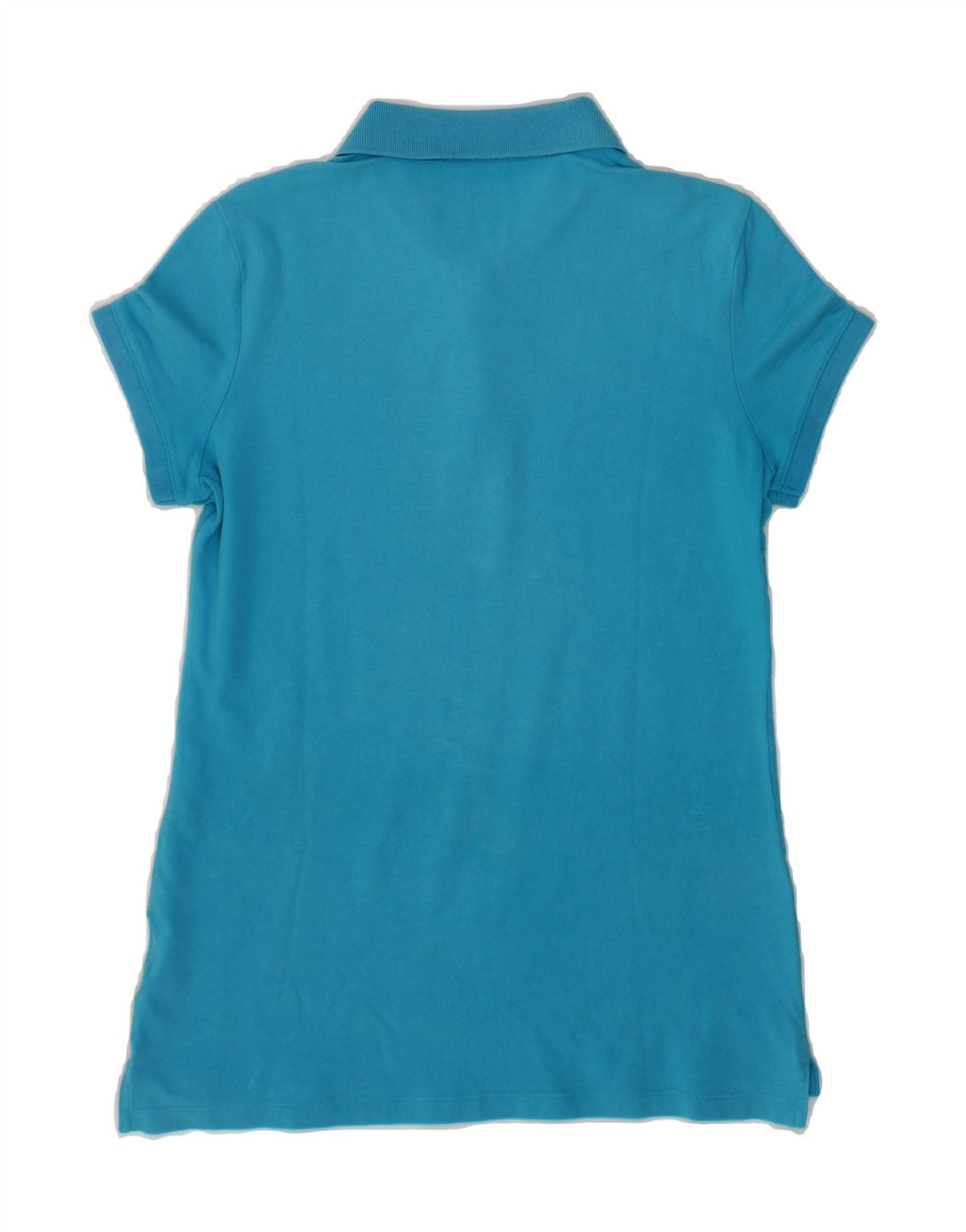 NIKE Womens Polo Shirt UK 16/18 Large Blue Cotton Vintage Nike and Second-Hand Nike from Messina Hembry 