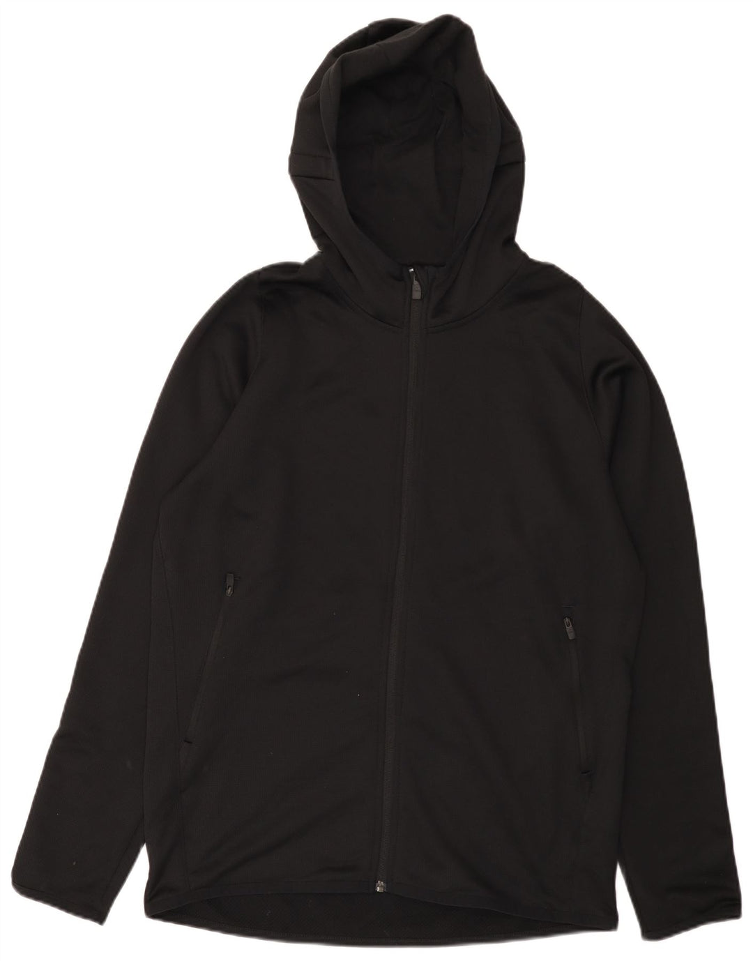 Adidas Herre Climalite Hættetrøje Sweater med lynlås Stor sort polyester