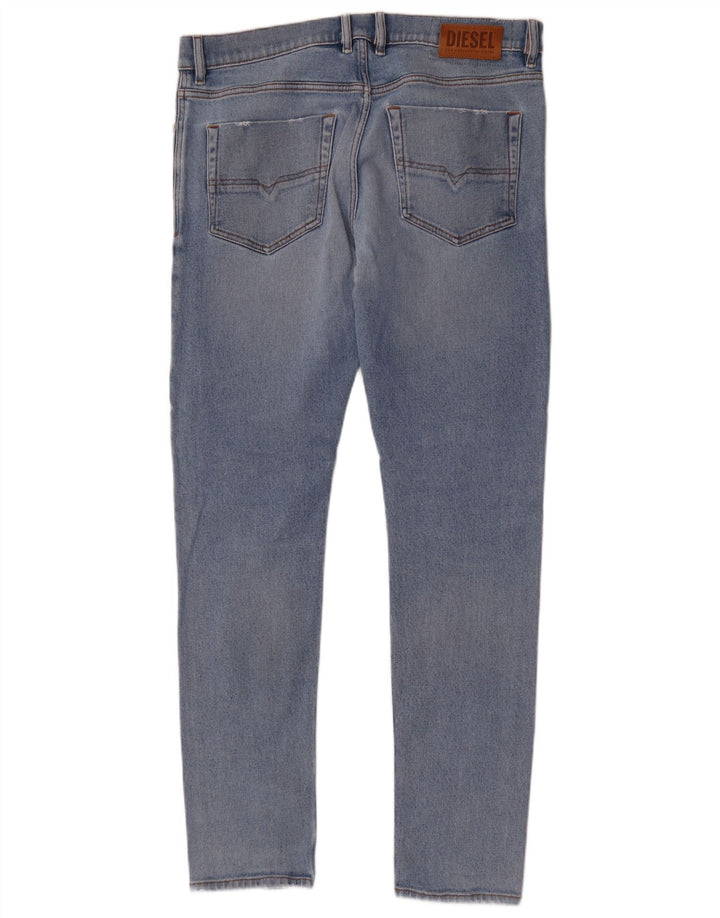 Diesel Herre Slim Jeans W34 L34 Blå Bomuld