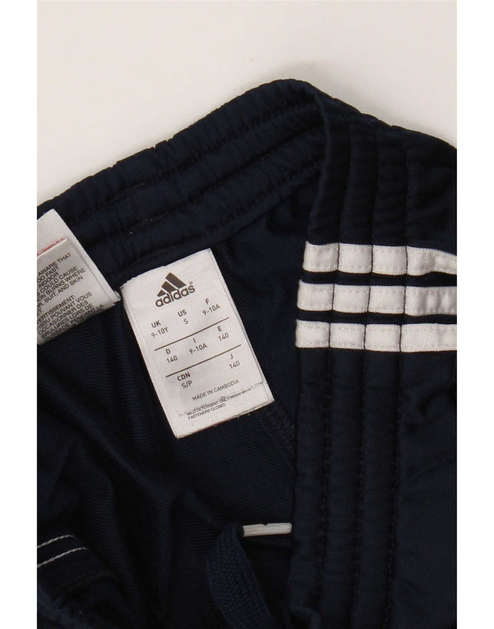 Adidas Træningsdragtsbukser til drenge 9-10 år Marineblå polyester