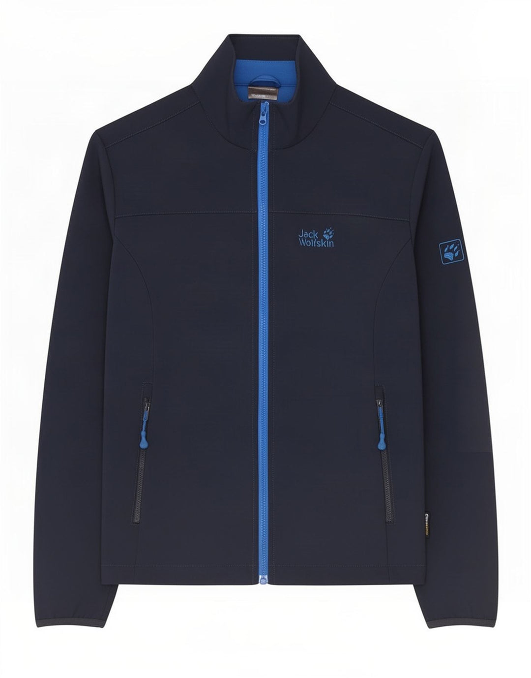 Jack Wolfskin Herre træningsdragt Top jakke UK 36/38 Medium Navy Blue Polyester