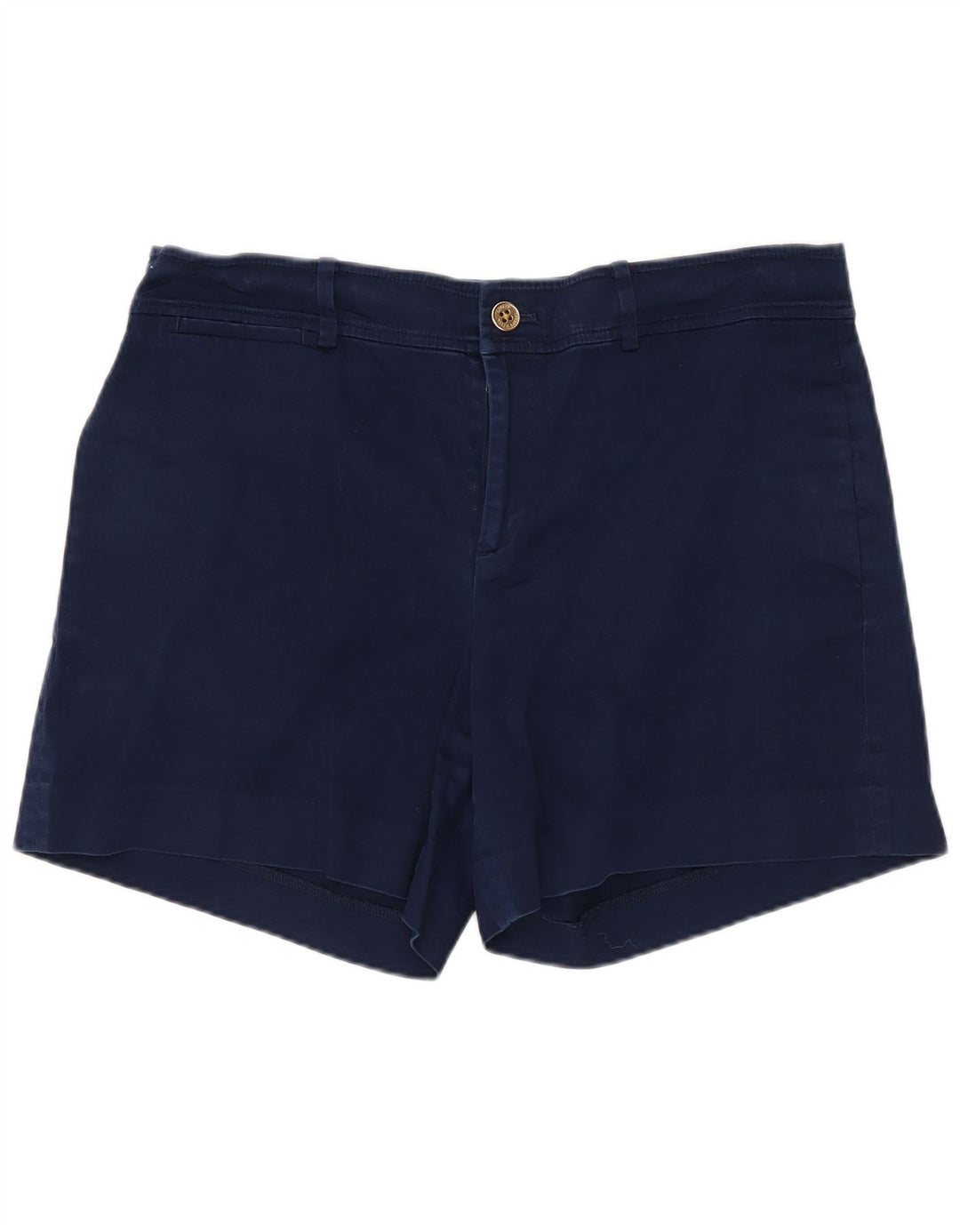 Ralph Lauren Chino Shorts til kvinder US 8 Medium W32 Marineblå Bomuld