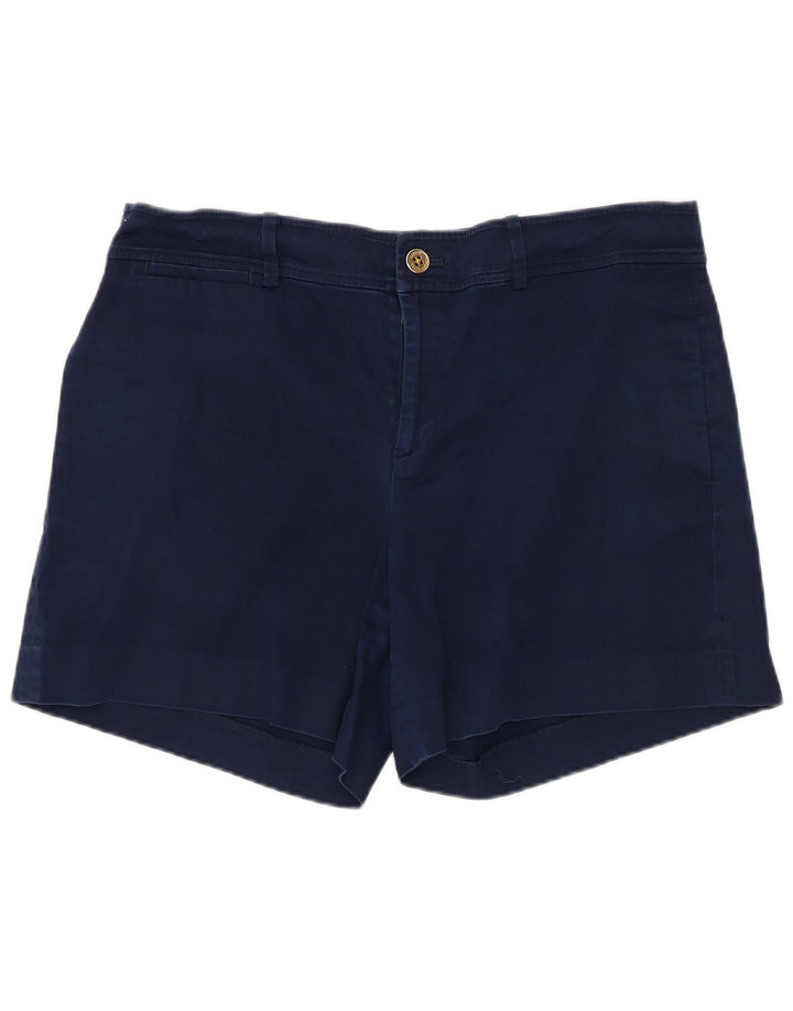 Ralph Lauren Chino Shorts til kvinder US 8 Medium W32 Marineblå Bomuld