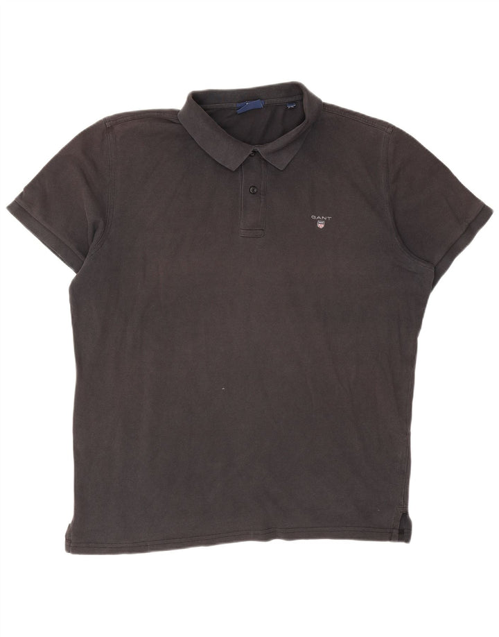 Gant Regular Polo Shirt XL Grå Bomuld