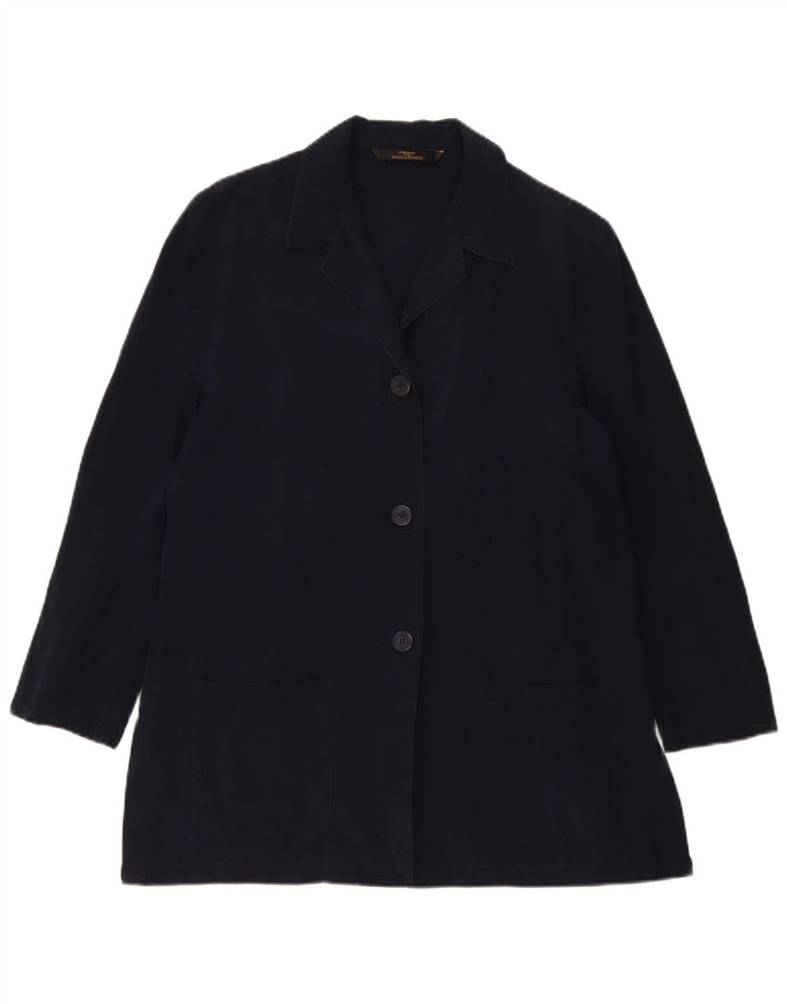 Marks & Spencer Dame St. Michael Blazer Jacket UK 14 Large Navy Blue