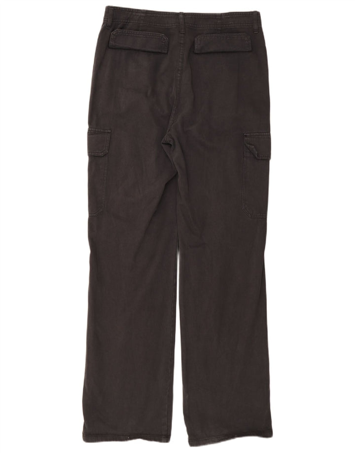Zara Herre Straight Cargo Bukser EU 42 Large W32 L32 Grå