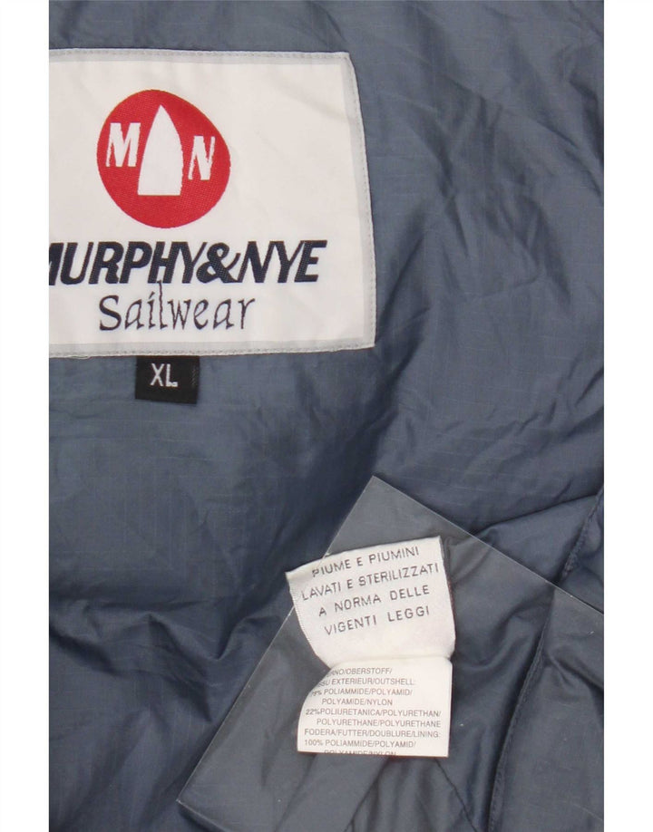 Murphy & Nye Herre Polstret Gilet UK 42 XL Blå Polyamid