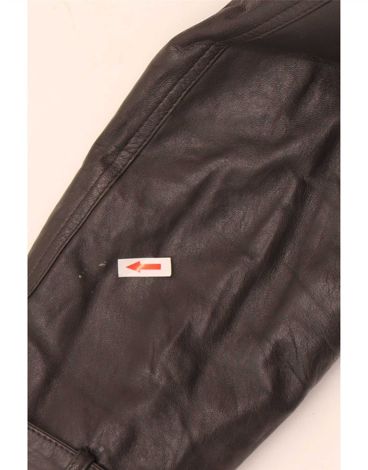 Vintage herre læderjakke UK 36 Small Grey