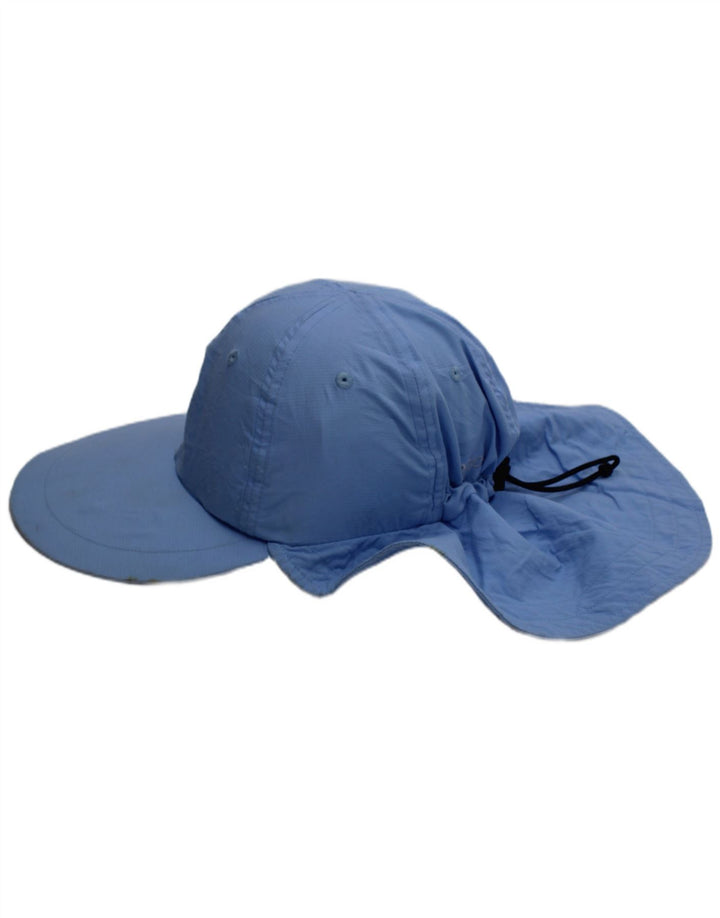 COLUMBIA Womens Boonie Hat One Size Blue Nylon