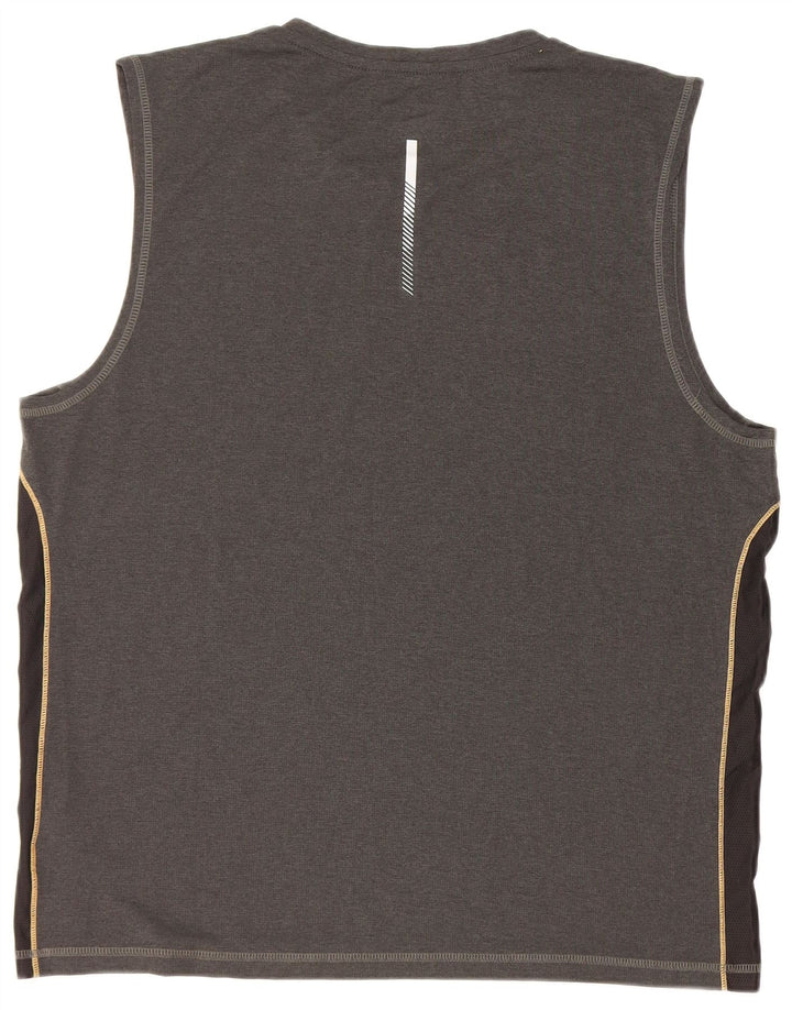 Asics Herrevest Top XL Grå Colourblock Polyester