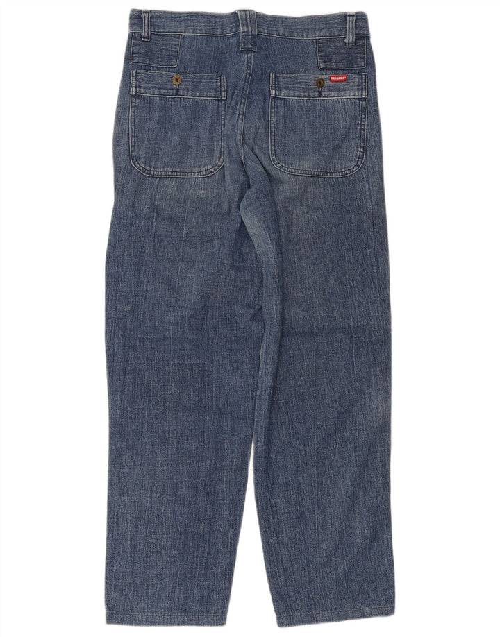 Carrera Straight Jeans til mænd W34 L30 Blå Bomuld