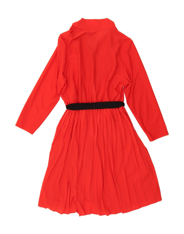 ST MICHAEL Womens Petite A-Line Dress UK 20 2XL Multicoloured Polyester Vintage St Michael and Second-Hand St Michael from Messina Hembry 