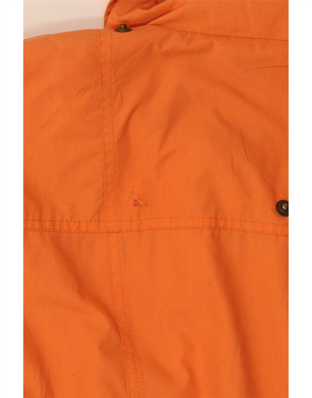 St John's Bay Herre Oversized Utility Jacket UK 44 2XL Orange Polyester
