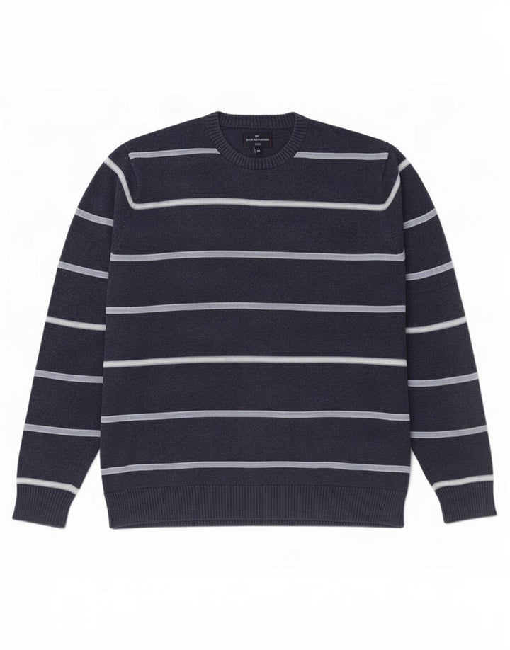 Marks & Spencer Herre Blue Harbor Crew Neck sweater Medium Navy