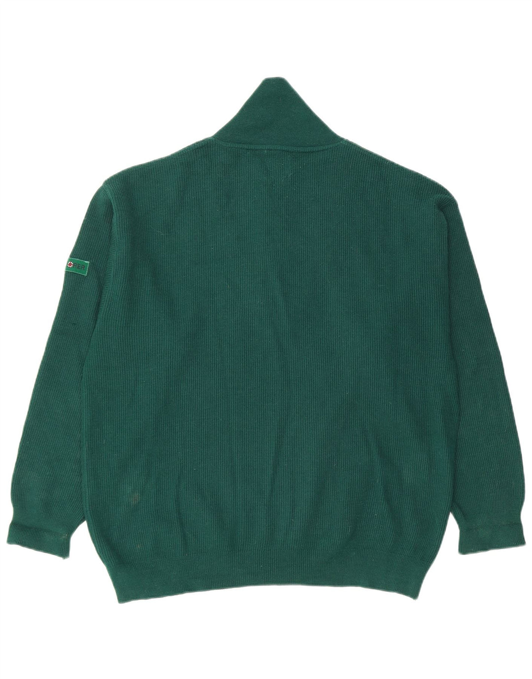 Explorer Herre Shawl Neck Jumper Sweater XL Grøn Uld