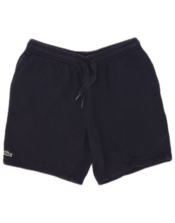 Lacoste Herre Regular Fit Sportshorts Størrelse 4 Medium Navyblå Bomuld