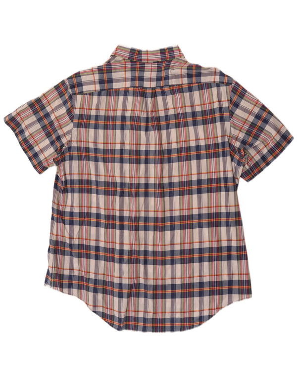 Polo Ralph Lauren Herre kortærmet skjorte 2XL flerfarvet ternet bomuld