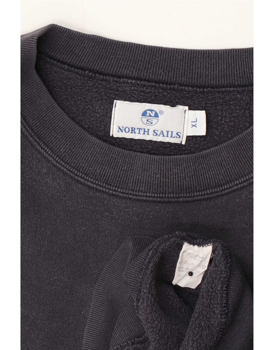 North Sails Herre Sweatshirt Jumper XL Grå Bomuld