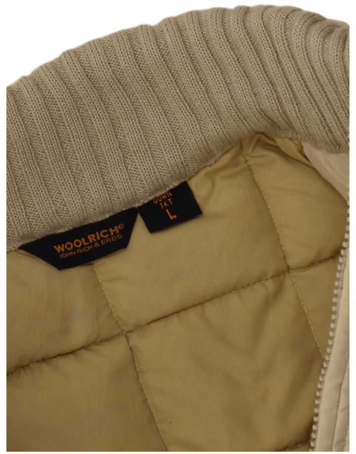 Woolrich Polstret Damejakke UK 14 Large Beige
