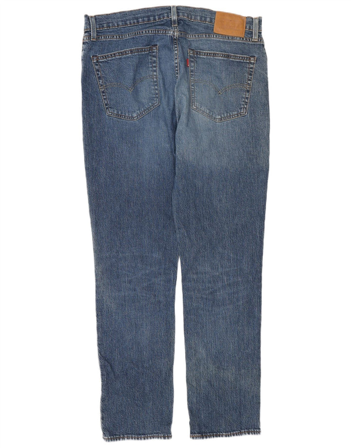 Levi's Herre 511 Slim Jeans W36 L32 Blå Bomuld