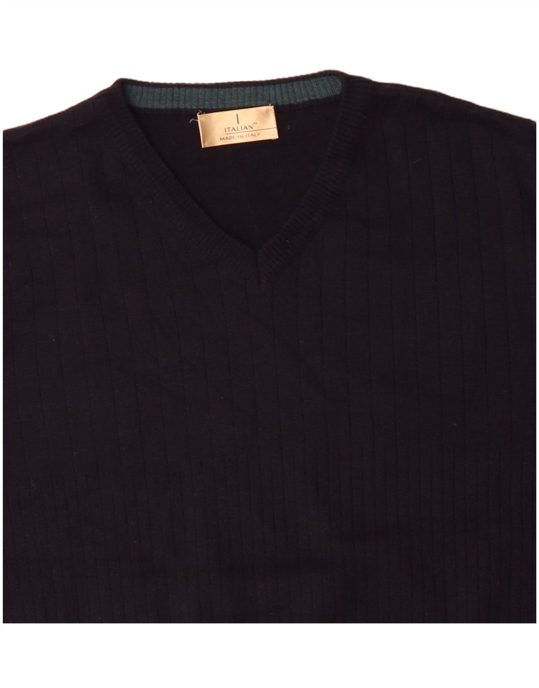 Marks & Spencer Herre V-hals sweater Stor marineblå akryl
