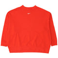 Nike Herre Loose Fit Sweatshirt Jumper Medium Rød Bomuld