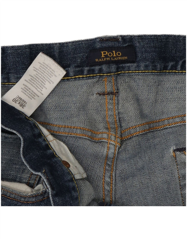 Polo Ralph Lauren Herre Straight Jeans W38 L30 Blå Bomuld