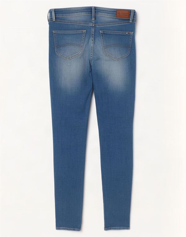 Tommy Hilfiger Dame Skinny Jeans W30 L32 Blå Bomuld